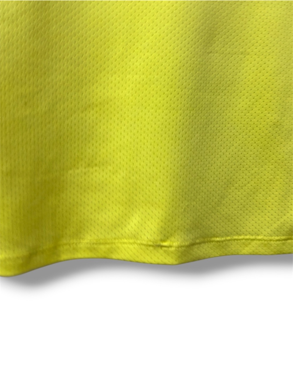 Adidas | Bundle Set: Neon Yellow Cropped Mesh Tee & Black 3-Stripe Leggings (L) - Picture 8 of 16